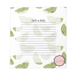 Bloco De Notas Apenas uma nota, Kiwi personalizável