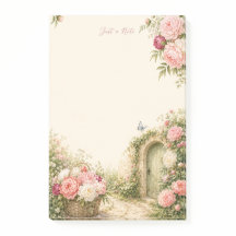 Apenas uma Nota Peony Secret Garden Post-it® Notes