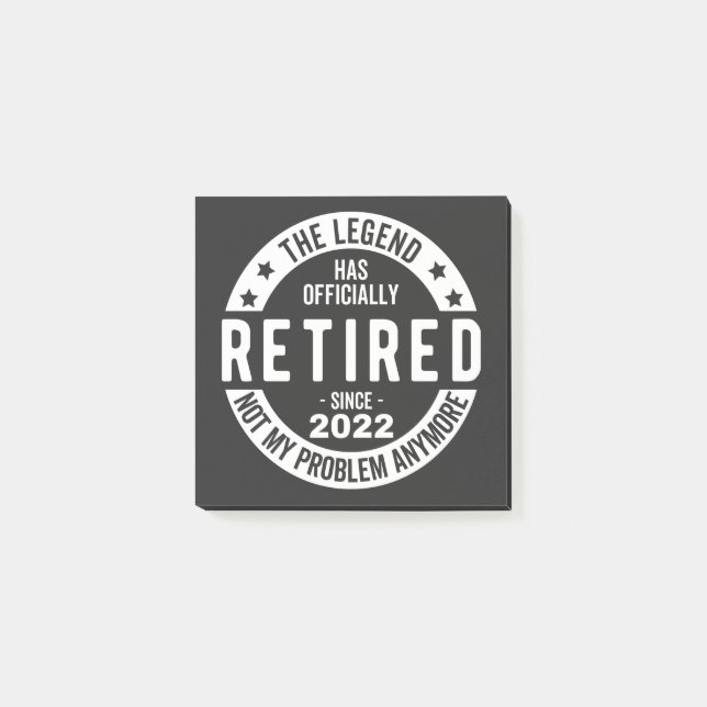 Bloco De Notas aposentadoria divertida, aposentada, bombeiro apos (Frente)