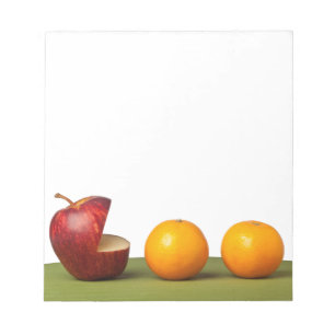 Bloco De Notas Apple come a laranja