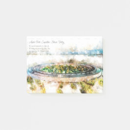 Bloco De Notas Apple Park Aquarell