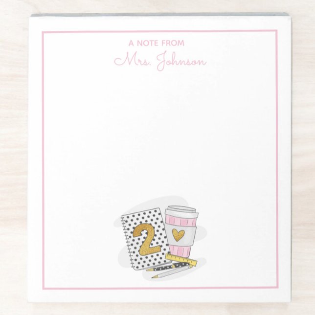 Bloco De Notas Apreciação de Professores Brancos do Segundo Grau (Criador carregado)