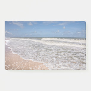 Bloco De Notas Aprecie a vista da praia tropical