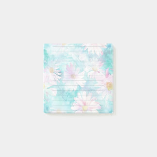 Bloco De Notas Aqua Floral