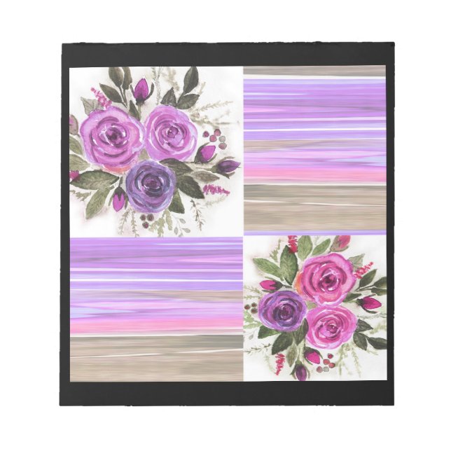 Bloco De Notas Aquarela. (Frente)