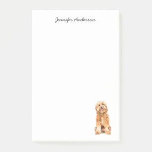 Bloco De Notas Aquarela de porta do ouro personalizada