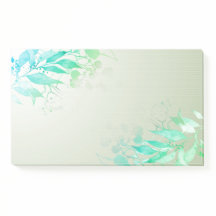 Aquarela Verde Deixa Flores Casamento Botânico