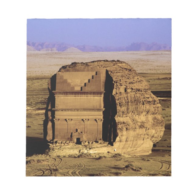 Bloco De Notas Arábia Saudita, site de Madain Saleh, antigo (Frente)