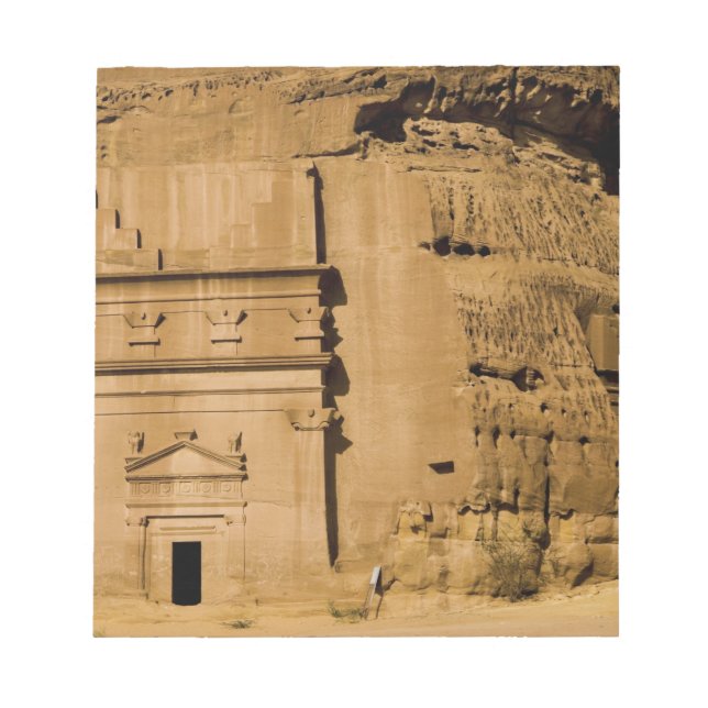 Bloco De Notas Arábia Saudita, site de Madain Saleh, antigo 3 (Frente)