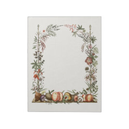 Bloco De Notas Arca Floral Mushroom