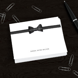 Bloco De Notas Arco De Casamento De Groomswoman Posta Notas
