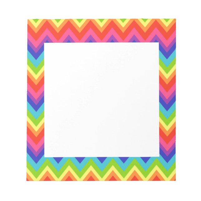 Bloco de notas arco-íris (Frente)