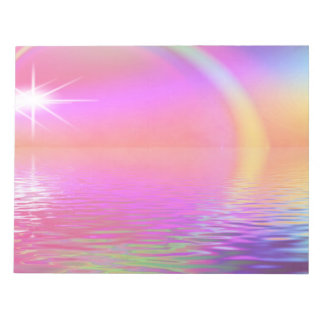 Bloco De Notas Arco-Íris Colorido
