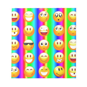 Bloco De Notas arco-íris emoji