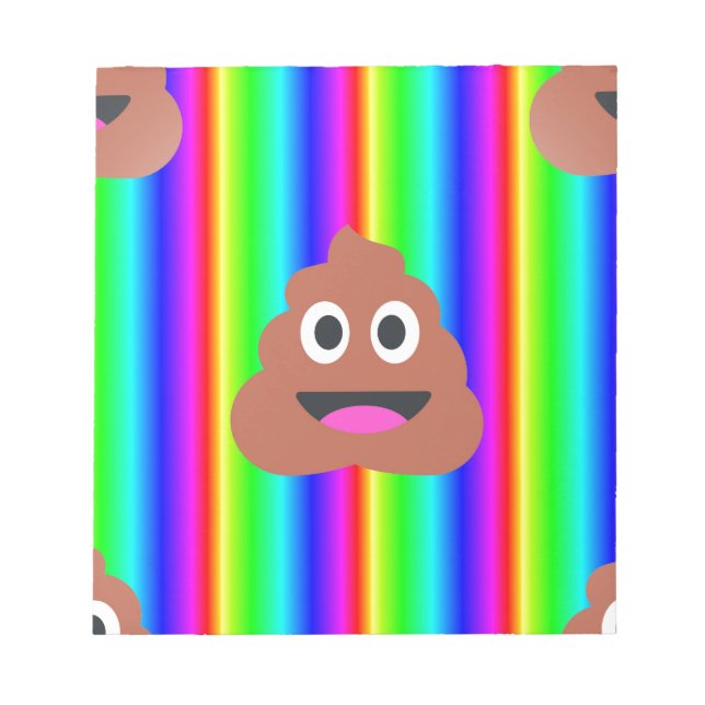 Bloco De Notas arco-íris emoji (Frente)