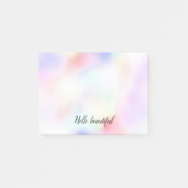 Bloco De Notas Arco-Íris Rosa-Rosa-Puro-Unicórnio