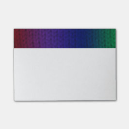 Bloco De Notas Arco-íris Stockinette