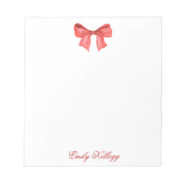 Bloco De Notas Arco Vermelho de Aquarela