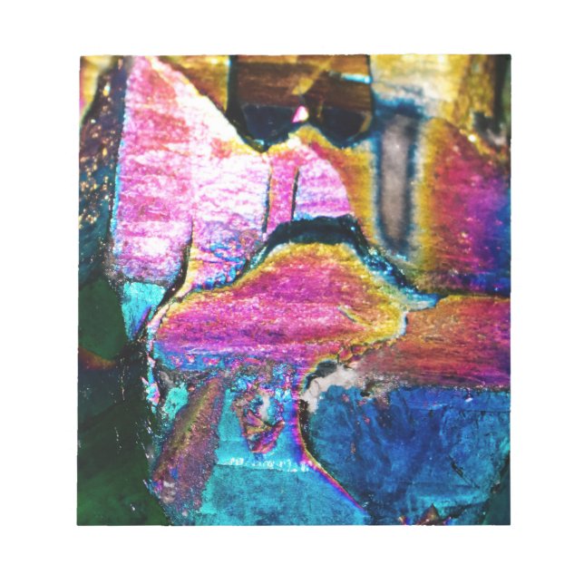 Bloco De Notas Arcos-da-chuva de pedra (Frente)