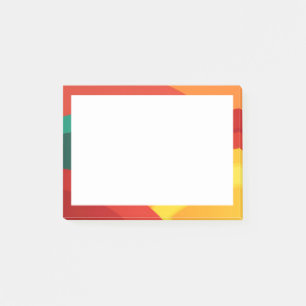 Bloco De Notas Arcos em cores vibrantes