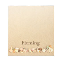 Areia de praia personalizada com conchas