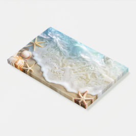 Bloco De Notas Areia e mar