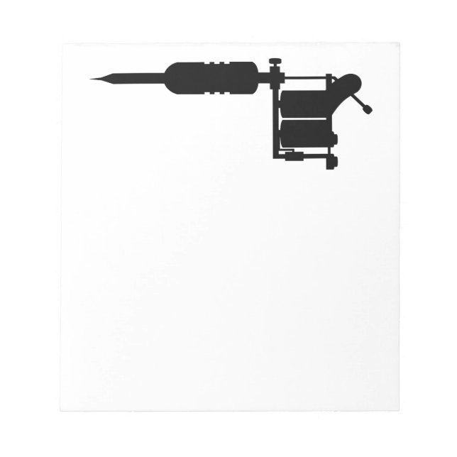 Bloco De Notas arma de tatuagem (Frente)