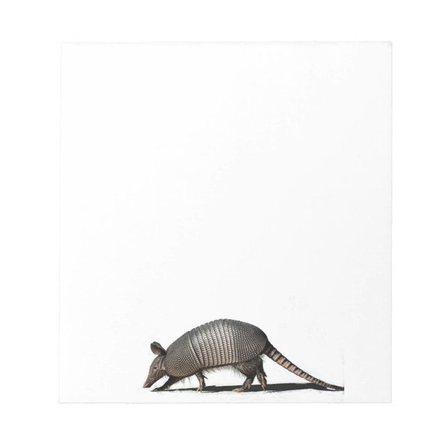 Bloco De Notas Armadillo Notepad (Frente)