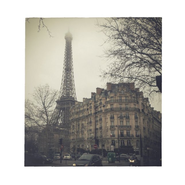 Bloco De Notas Arquitetura Eiffel Tower Paris (Frente)
