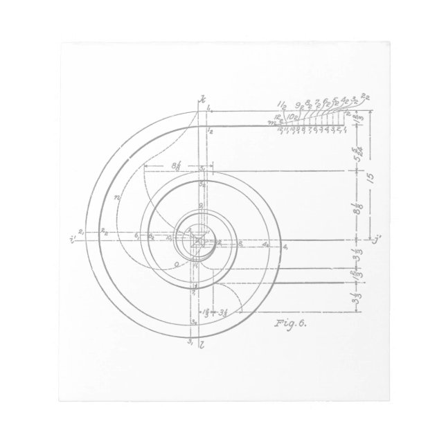 Bloco De Notas Arquitetura Vintage (Frente)