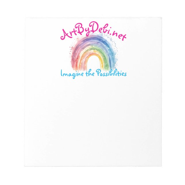 Bloco De Notas Art By Debi, Paper (Frente)