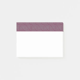 Bloco De Notas Art Deco Cinzas