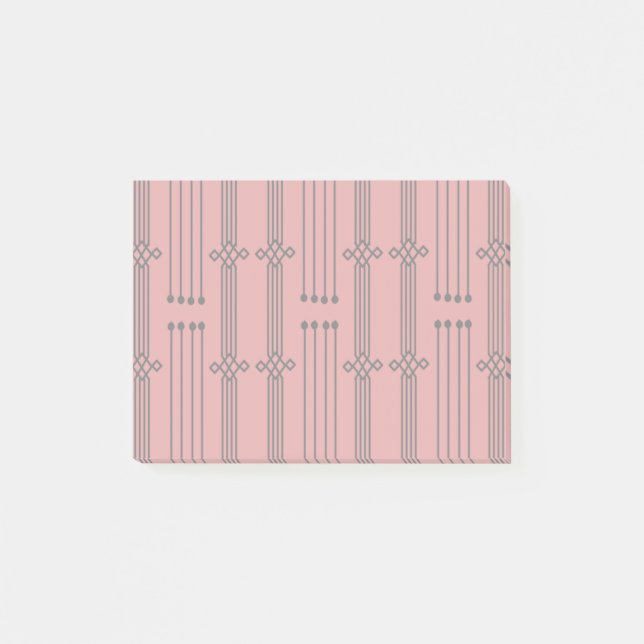 Bloco De Notas Art Deco Lines (Frente)