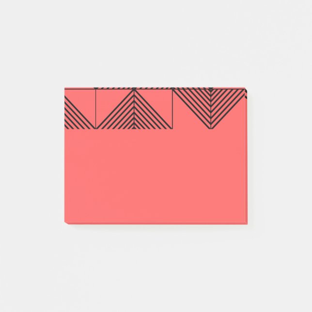 Bloco De Notas Art Deco Lines (Frente)