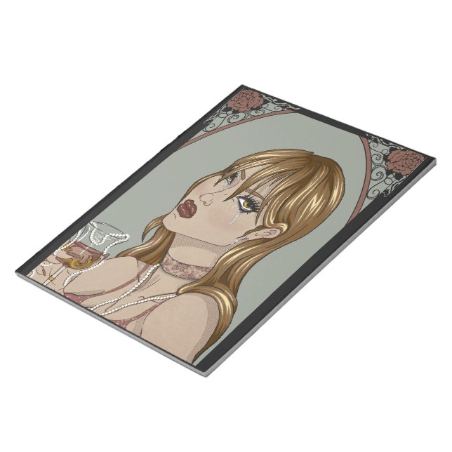 Bloco De Notas Art nouveau (Inclinado)