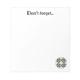 Bloco De Notas Arte 11 do caleidoscópio do Volume 1