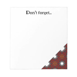 Bloco De Notas Arte 2 do caleidoscópio do Volume 4