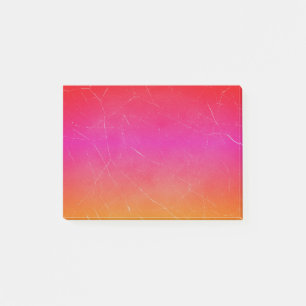 Bloco De Notas Arte Abstrato Gradiente Arco-Íris
