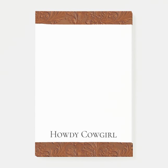 Bloco De Notas Arte Boêmia Ocidental (Frente)