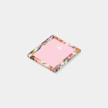 Arte Botânico Moderno Abstrato Rosa