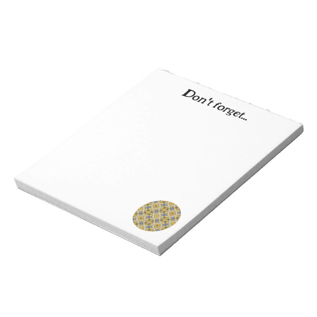 Bloco De Notas Arte caleidoscópica do volume 11 (Invertido)