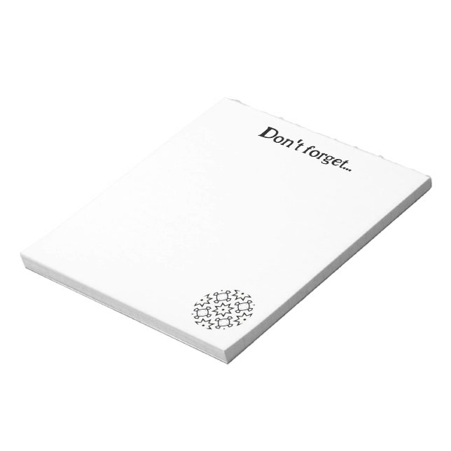 Bloco De Notas Arte caleidoscópica do Volume 16 (Invertido)