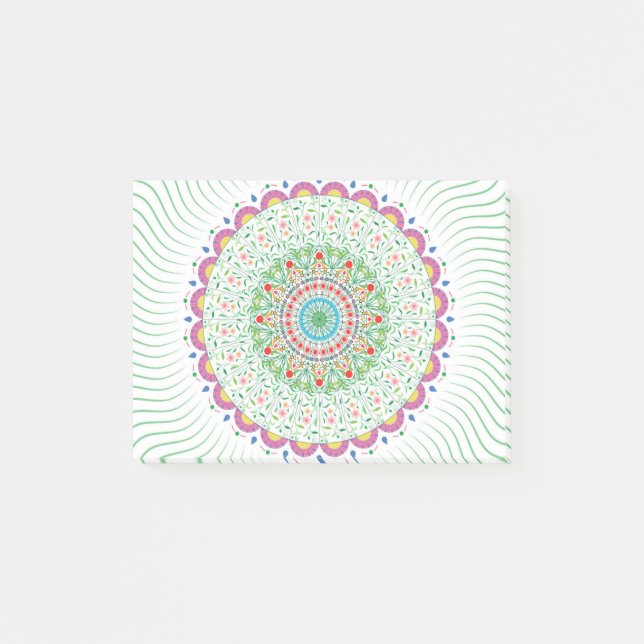 Bloco De Notas Arte da flor (Frente)