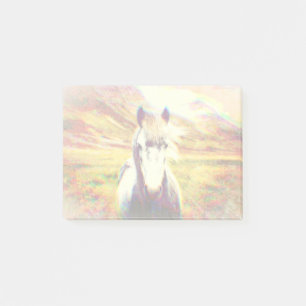 Bloco De Notas Arte de Digitas do cavalo de Islândia