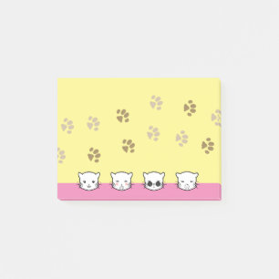 Bloco De Notas Arte de Emoji de Gato 1