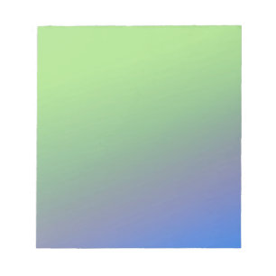 Bloco De Notas Arte de padrão de textura abstrata arco-íris verde
