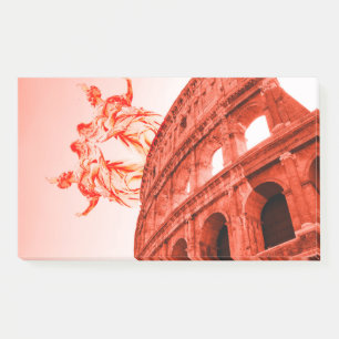 Bloco De Notas Arte digital de Colósseis e estátuas/esculturas