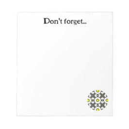 Bloco De Notas Arte do caleidoscópio 12