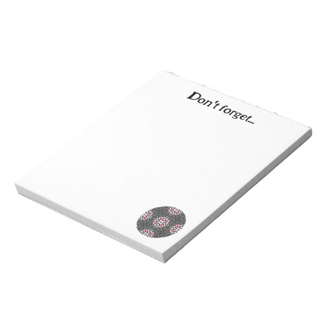 Bloco De Notas Arte do caleidoscópio 1 do Volume 16 (Invertido)