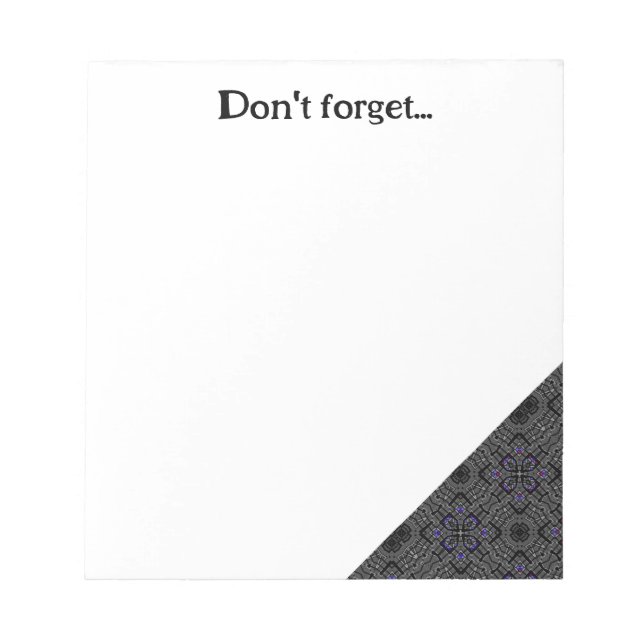 Bloco De Notas Arte do caleidoscópio de 13 (Frente)